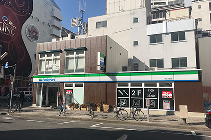 コンビニエンスストア　ランドシステム施工実績　名古屋市中区